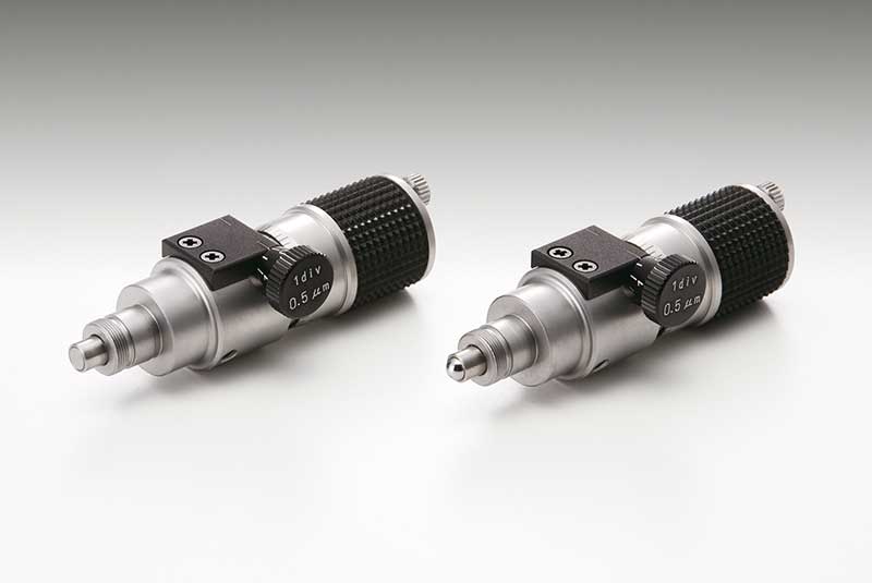 Sub-micron Worm Drive Micrometer Heads