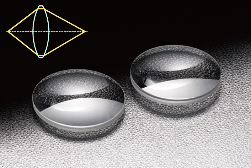 Bi-convex Spherical Lenses