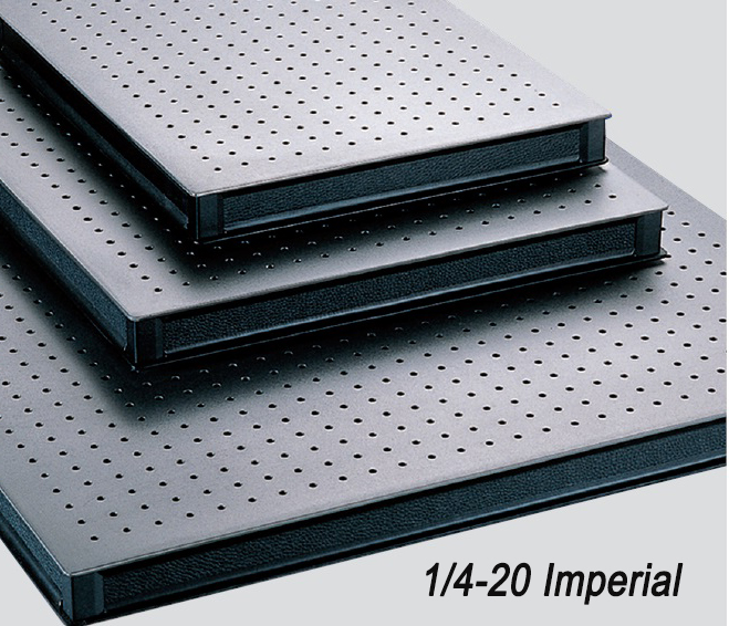 Imperial, 1/4-20 Thread Optical Tabletops and Breadboards