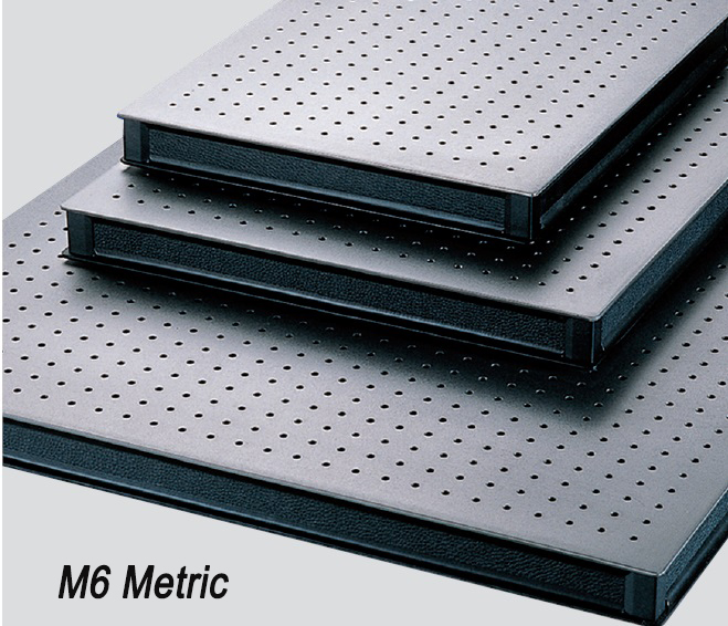 Metric, M6 Thread Optical Tabletops and Breadboards
