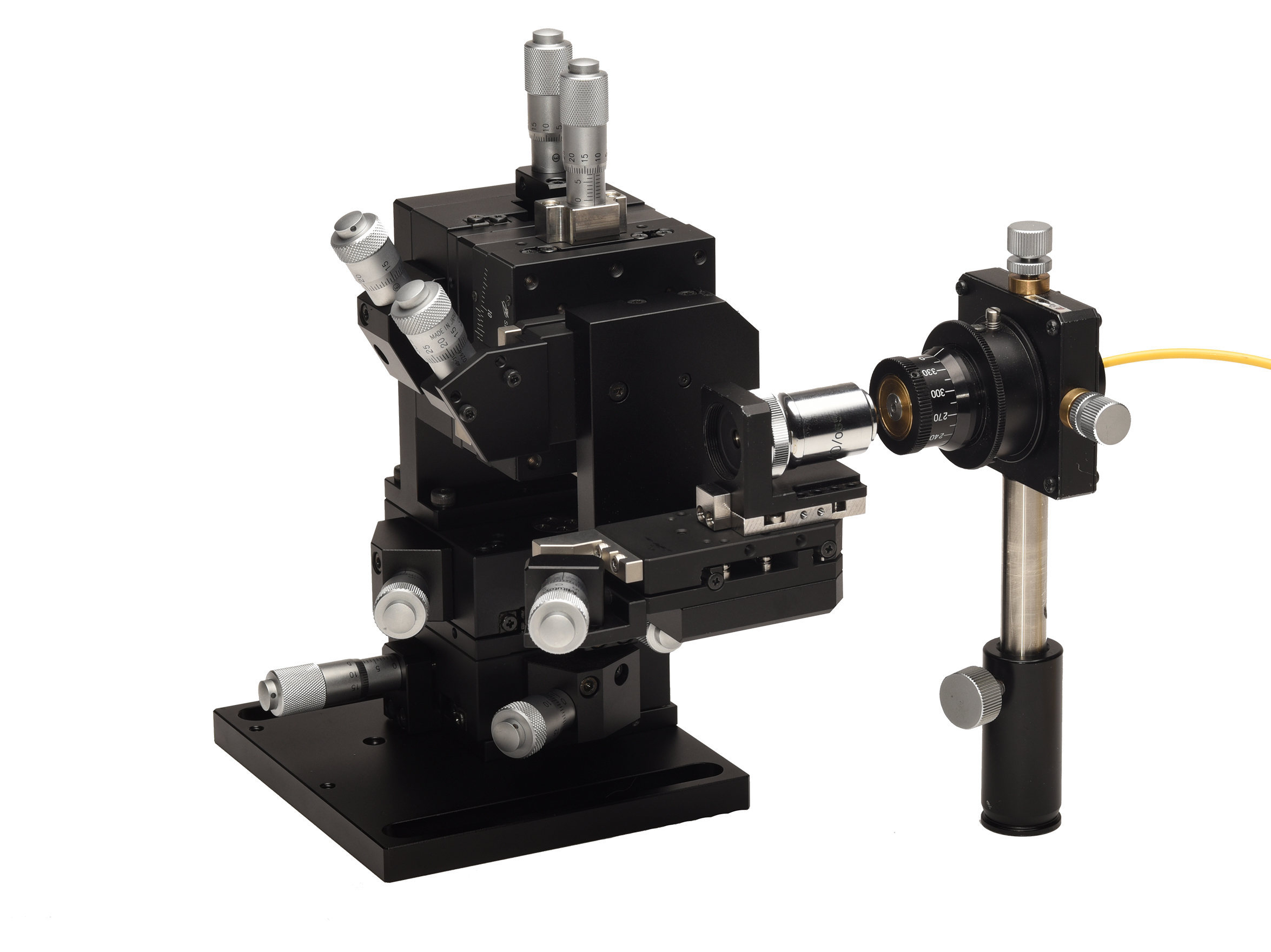 Supports et aligneurs de fibre optique