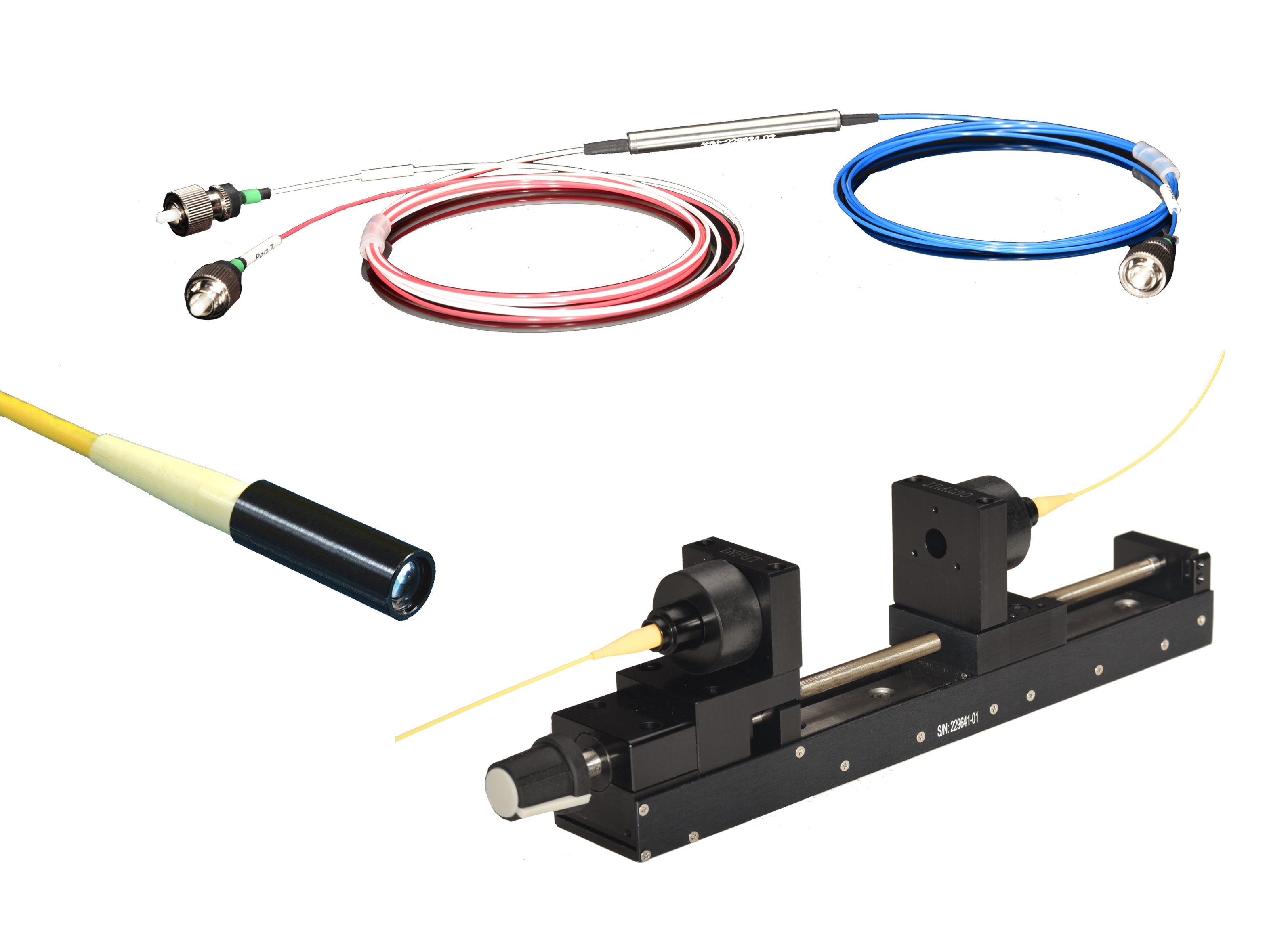 Fiber Optic Light Control Devices