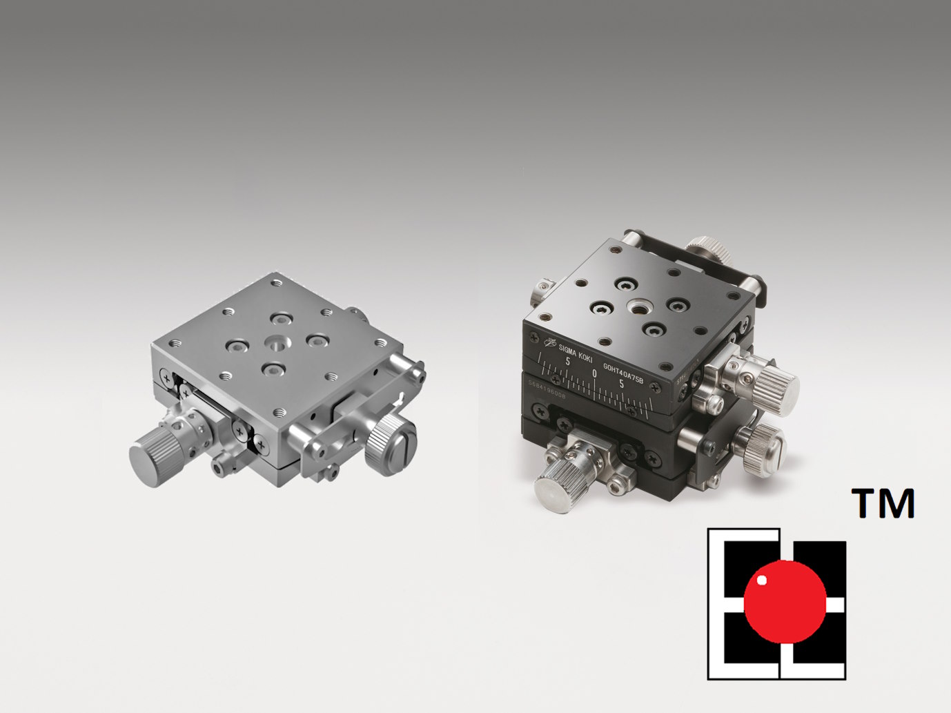 Steel EXC™ Precision-Bearing Lead Screw 1&2-Axis Goniometers