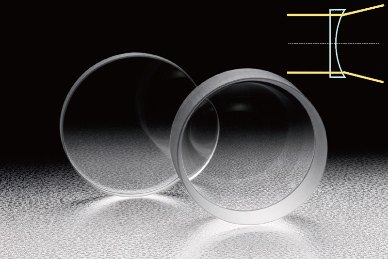 OptoSigma - Plano Concave Spherical Lenses