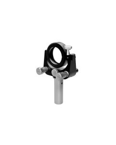 Gimballed Mirror Holder for 40mm Optic with Micrometer and Rod
