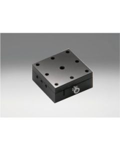 40X40mm Dovetail Bearing, Brass, X-Axis Stage, Center Leadscrew, +/-7mm, M3 Threads