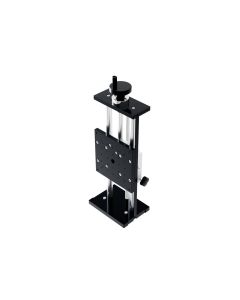 160X160mm Linear Bearing, Aluminum, Z-Axis Stage, (Vertical Platform)  Lead Screw, +/-100mm, 1/4-20 Threads