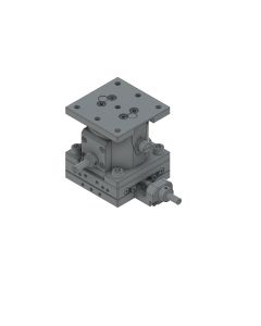 65X65mm EXC Bearing, Steel, XZ-Axis Stage, Center Hex Screw, +/-6.5/5.0mm, M6 Threads