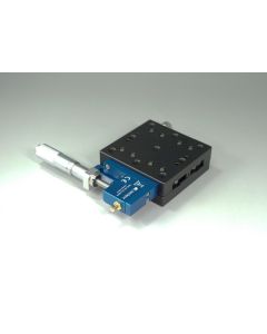 65X65mm Piezo-Assist X-Axis Stage, +/-12.5mm, 1/4-20 Threads, Right-handed