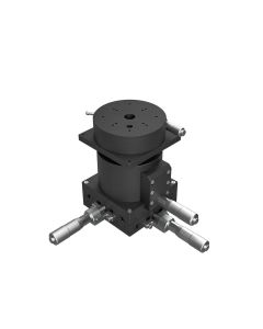 Steel Extended Contact XYZ with Rotation Stage 98mm Size Center Drive Metric Threads