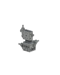 25X25mm EXC Bearing, Steel, XYZ-Axis Stage, (Vertical Platform) Center Hex Screw, +/-3mm, M2 Threads