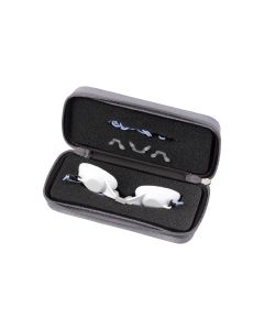 Safety Eye Guard, with Nose-Bridge Adaptors and Case