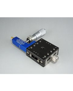 40X40mm Piezo Assist X-Axis Stage Right Hand Adjuster +/-6.5mm M3 Threads