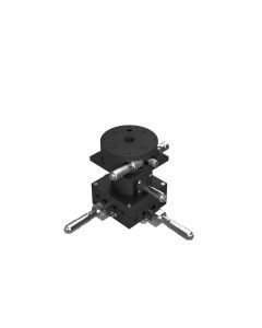 Steel Extended Contact XYZ with Rotation Stage 80mm Size MetricThreads