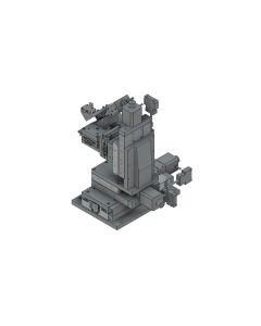 Motorized 6-axis Optical Fiber Alignment Stage Unit - Right
