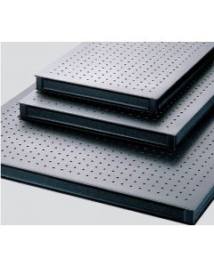 600x500mm Optical Breadboard, Steel Honeycomb Core, 50mm Thk, M6-on-25mm Thds