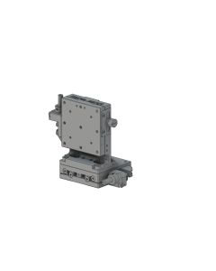 60X60mm EXC Bearing, Steel, XZ-Axis Stage, (Vertical Platform) Side Hex Screw, +/-6.5mm, M4 Threads, Right-handed