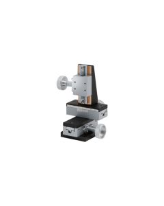 34X40mm Dovetail Bearing, Brass, XYZ-Axis Stage, Rack&Pinion Drive, +/-25mm, M4 Threads