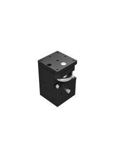 40X40mm Dovetail Bearing, Brass, XYZ-Axis Stage, Center Leadscrew, +/-7mm, M3 Threads