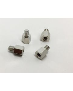 Screw Thread Adapters for Cage rod (#4-40 internal thread and M3 external thread)