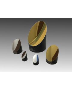12.7mm Dia. Off-Axis Parabolic Mirror, 19.05 mm FL, Prot Gold -700-20000nm Coating, 90 deg.