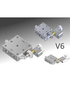  X-Axis Vacuum Compatible Stainless Steel Piezomotor Linear Stages