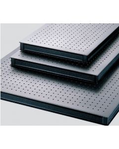 2400x900mm Optical Breadboard, Steel Honeycomb Core, 400mm Thk, M6-on-25mm Thds