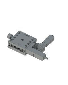 40X40mm Piezo Assist X-Axis Stage Left Hand Adjuster +/-6.5mm M3 Threads