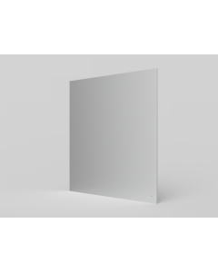 Light Shade Plate 200 x 200mm with White Finish