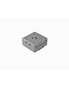 20X20mm EXC Bearing, Stainless Steel, X-Axis Slide, (Free Sliding), +/-4mm, M2 Threads