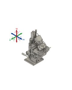 Motorized 6-axis Optical Fiber Alignment Stage Unit