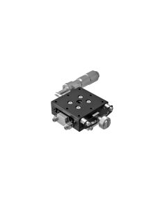 40X40mm Goniometer, EXC Bearings, 1-Axis, +/-5.5, 60mm Axis Ht, Right-handed, Micrometer, M3 Thd