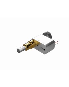 13mm Travel Vacuum-Compatible Piezomotor Actuator, 20nm Resolution, 2.9kg load, Flat Tip