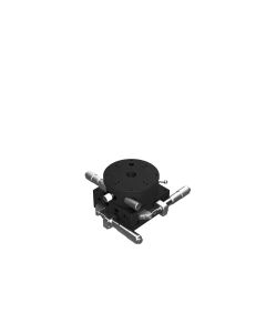 Steel Extended Contact XY with Rotation Stage 80mm Size MetricThreads
