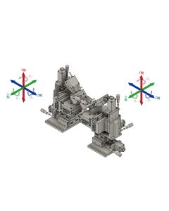 Motorized 12-axis Optical Fiber Alignment Stage Unit