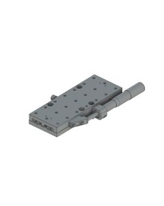 65X170mm EXC Bearing, Steel, X-Axis Stage, Side Micrometer, +/-25mm, M6 Threads
