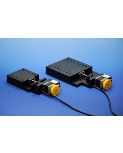 20mm Travel X-axis Motor Stage, 5nm resolution, 60X60mm, M4 Thd
