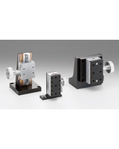 Fast Positioning Rack-and-Pinion Dovetail Z Stages