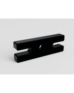 Slotted base plate for Post holders, 75 mm length