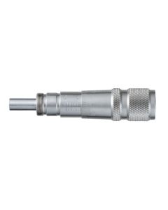 13mm Travel Vacuum Compatible Micrometer Head, Flat Carbide Tip, 9.5mm Shank Diameter