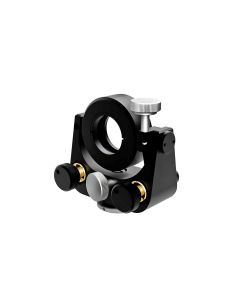 Gimballed Mirror Holder for 25.4mm Optic with Screw Adjust