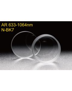 N-BK7, Plano Concave Lenses (AR 633-1064nm)