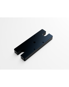 Slotted base plate for 25mm mounts
