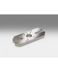 High Vacuum Baseplate for M16 threaded or 25mm and 40mm square parts