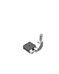 40X40mm EXC Bearing, Steel, X-Axis Stage, Side 90-Deg. Micrometer, +/-6.5mm, 6-32 Threads