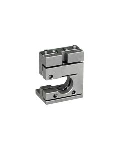 12.7-mm, top adjust mirror mount, clear edge aperture, stainless steel, front-loading, 2 locking hex adjusters 