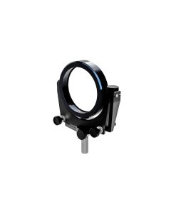 Gimballed Mirror Holder for 130mm Optic with Screw Adjust and Rod