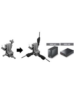 Motorized CU Stage example2 (3 axis and 2 controller)