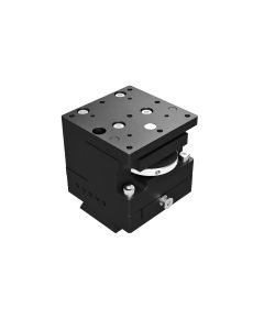 60X60mm Dovetail Bearing, Brass, XYZ-Axis Stage, Center Leadscrew, +/-10mm, M4 Threads