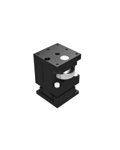 25X25mm Dovetail Bearing, Brass, XZ-Axis Stage, Center Leadscrew, +/-3mm, M2 Threads